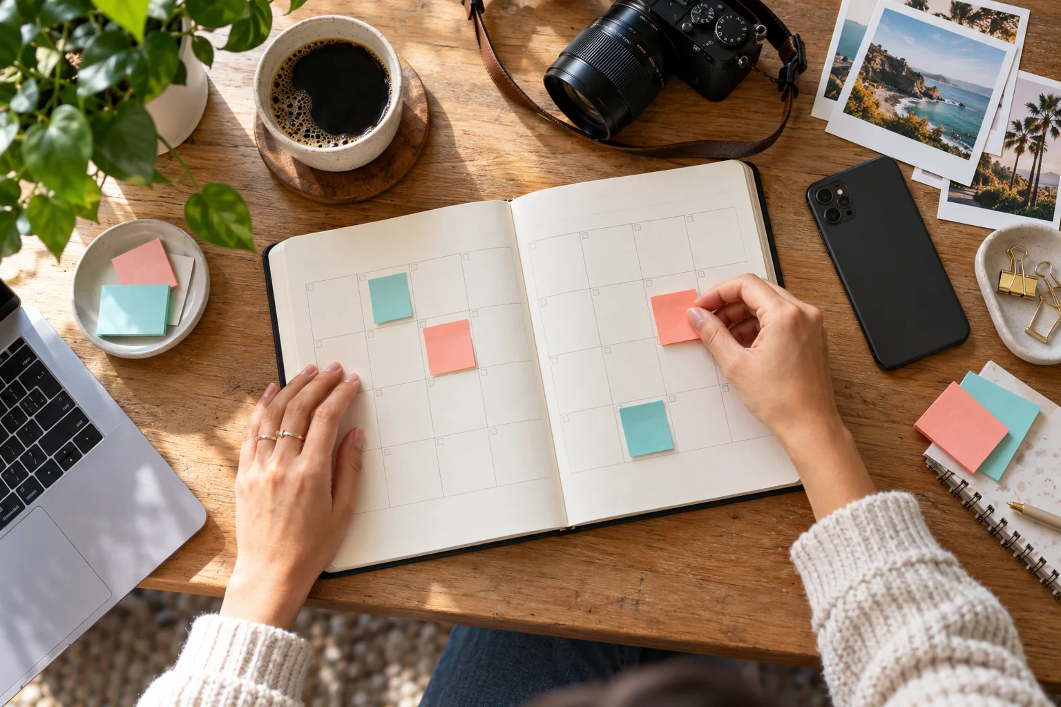 A Practical Instagram Content Calendar for Busy Creators — original illustrative cover